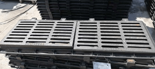 印江球墨铸铁连体双篦展示